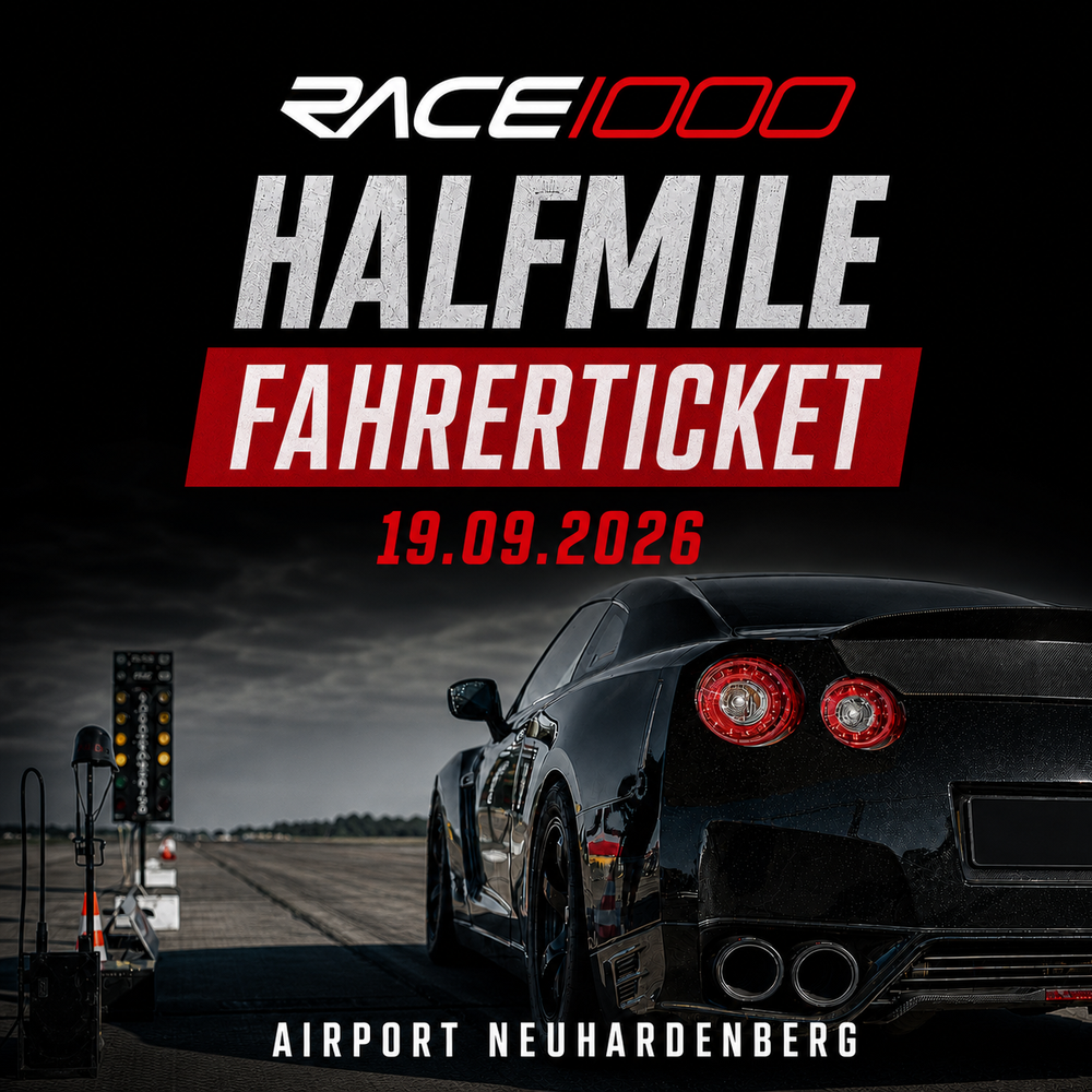 Race 1000 Halfmile Fahrerticket 19. September 2026
