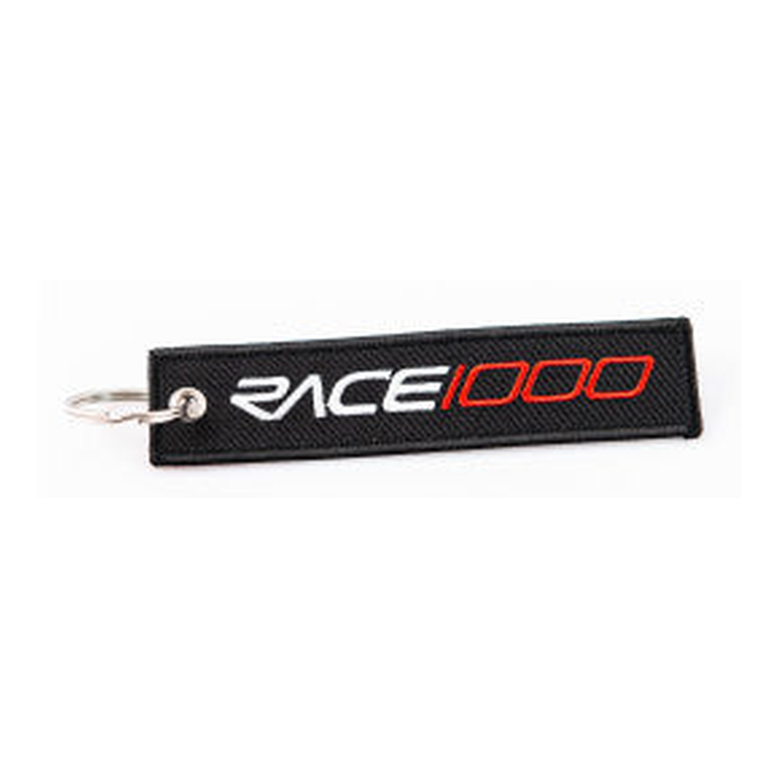 Race 1000 Schwarzer Keychain